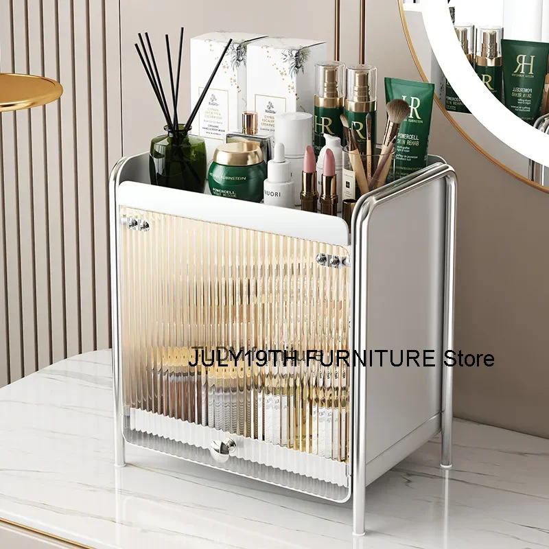 

Luxury Makeup Organizer Cosmetic Storage Box Large Capacity Desktop Beauty and Skincare Product Storage Drawer Makeup Container