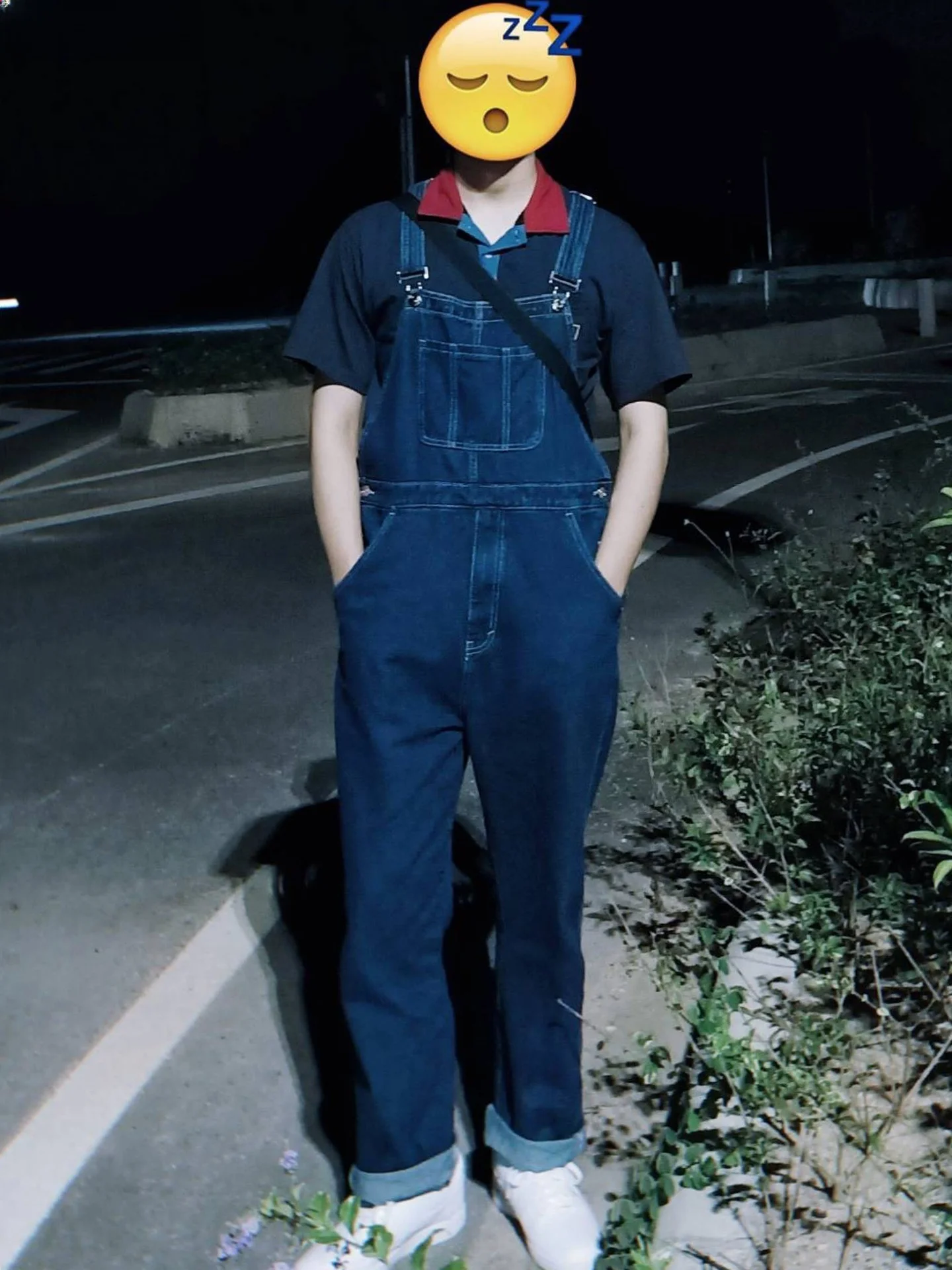 

Spring Autumn Thick Denim Overalls Men Large Size Extra Wide Straight Strap Work Pants Men Women Overalls Casual Comfortable