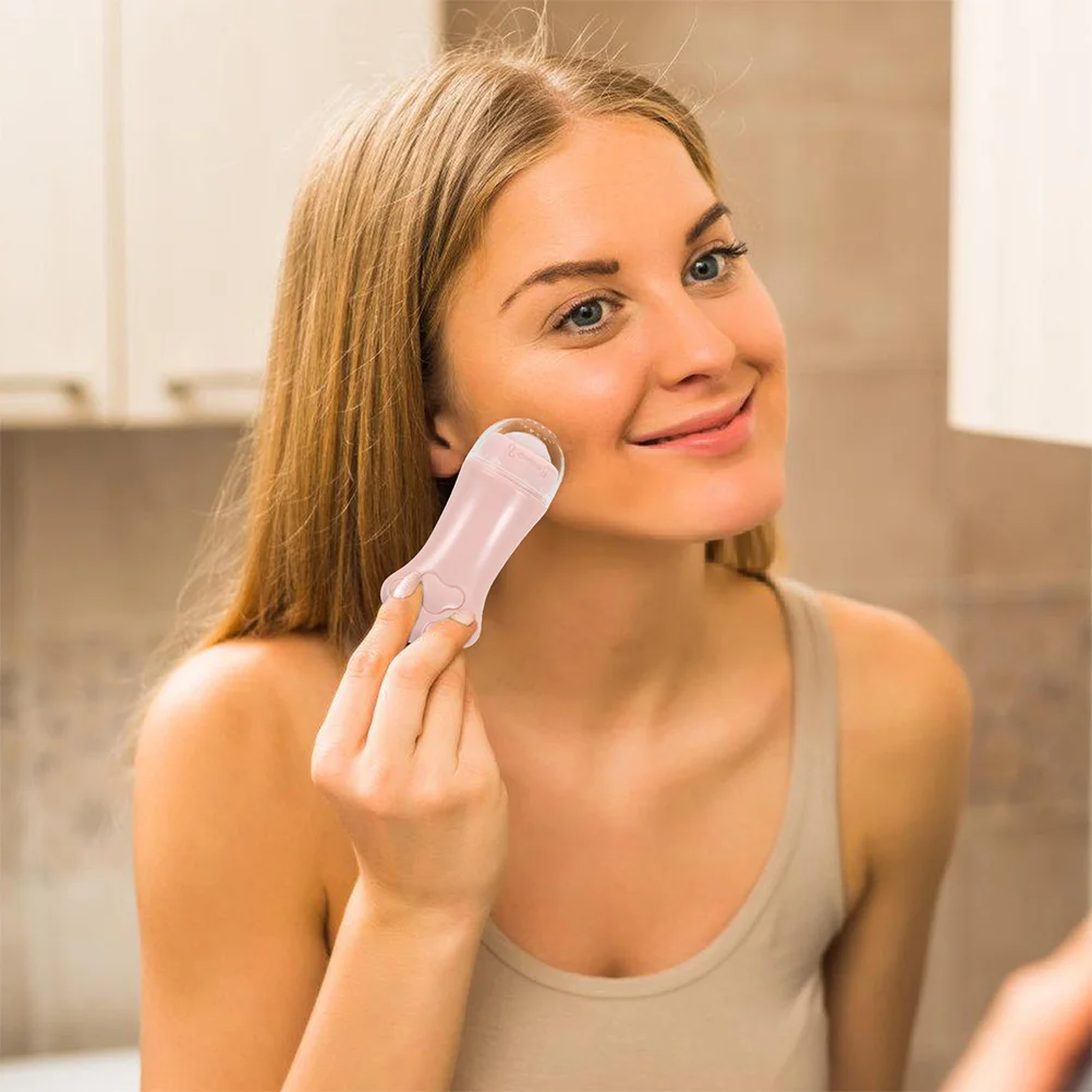 Herramientas de masaje Facial para mujer, masajeador Facial portátil, rodillo para el cuidado de la piel, potenciador de elasticidad, herramienta de masaje Facial, rodillo hinchable, 2 uds.