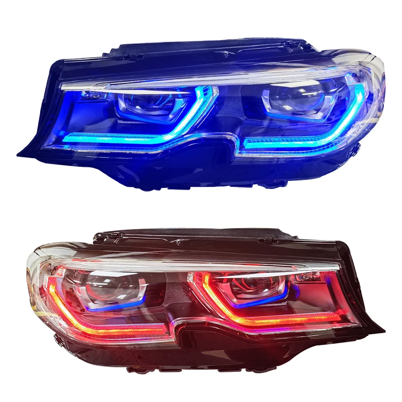 

Auto Part for BMW 3 Series G20 M330i M340i Headlamp 2020-2022 Front Light Upgrade LED Laser RGB Head Lamp G20 Headlight