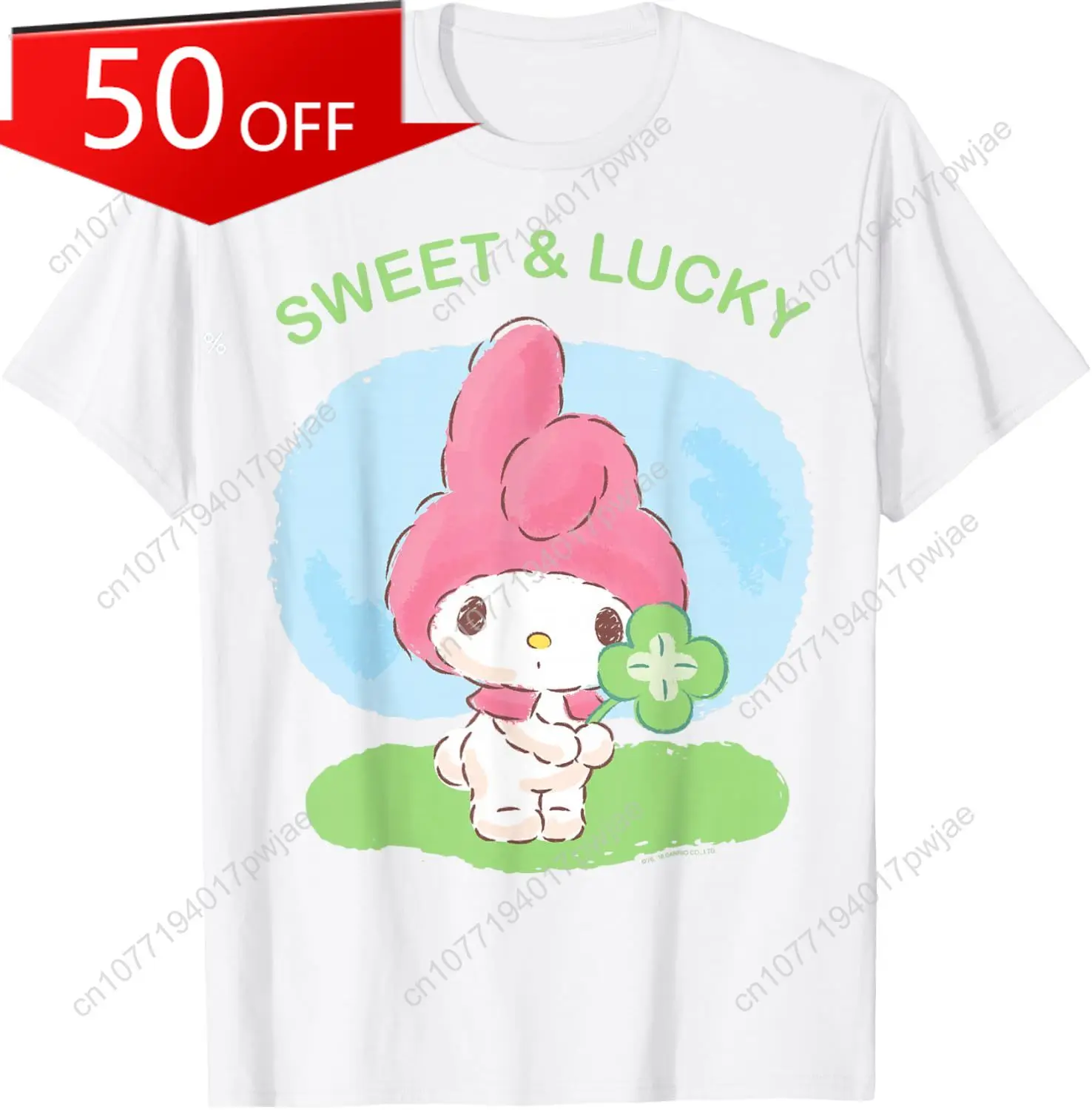

Sanrio My Melody Sweet and Lucky St. Patrick's Tee Shirt T-Shirt
