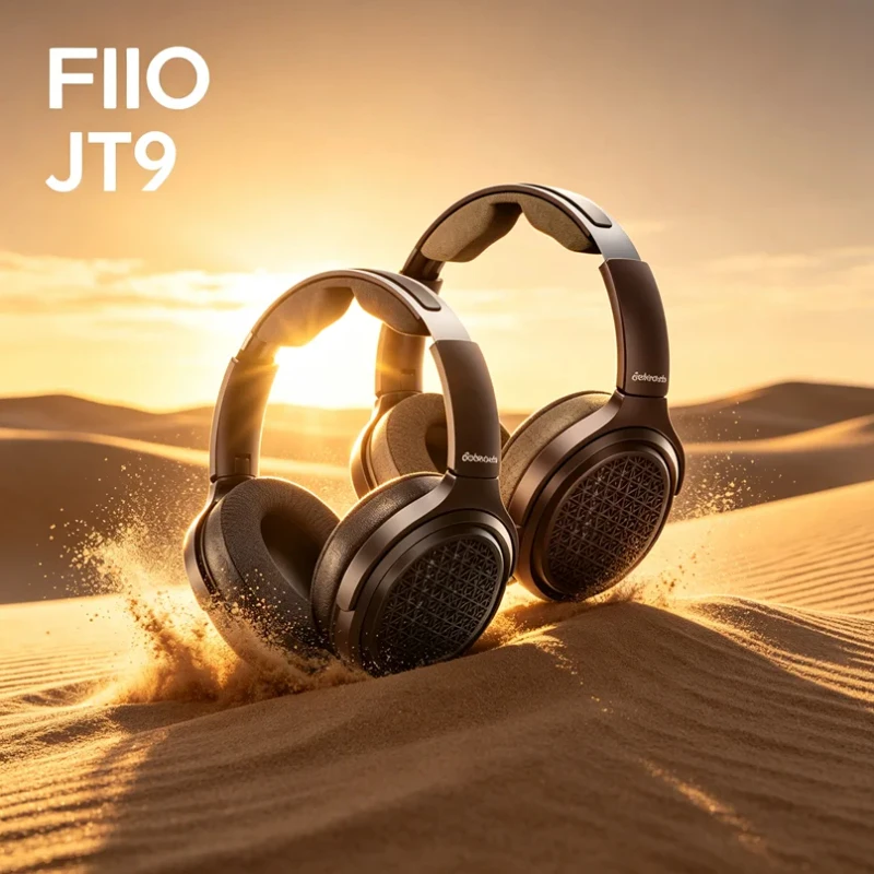 Audiophile Open Back Planar Headphones - FIIO JT9 – открытые наушники с