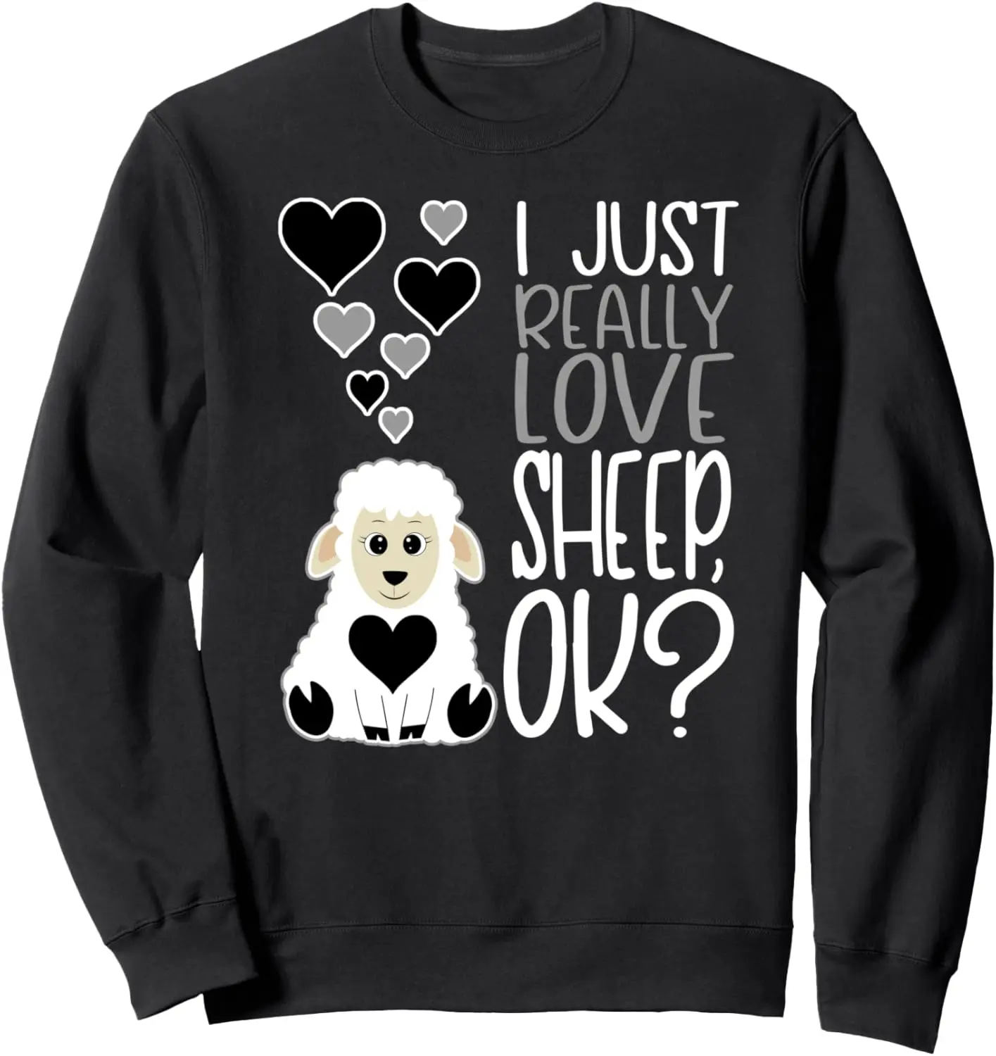 

Толстовка Cute Sheep Lover I Just Really Love Sheep OK