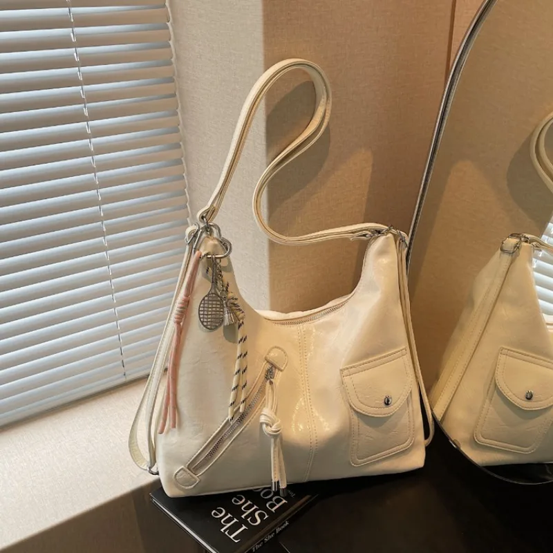 

Очаровательная рабочая сумка в кампусном стиле, универсальная милая изысканная сумка в стиле Майяра, женская сумка, идеально подходящая для выходного дня, кемпинга