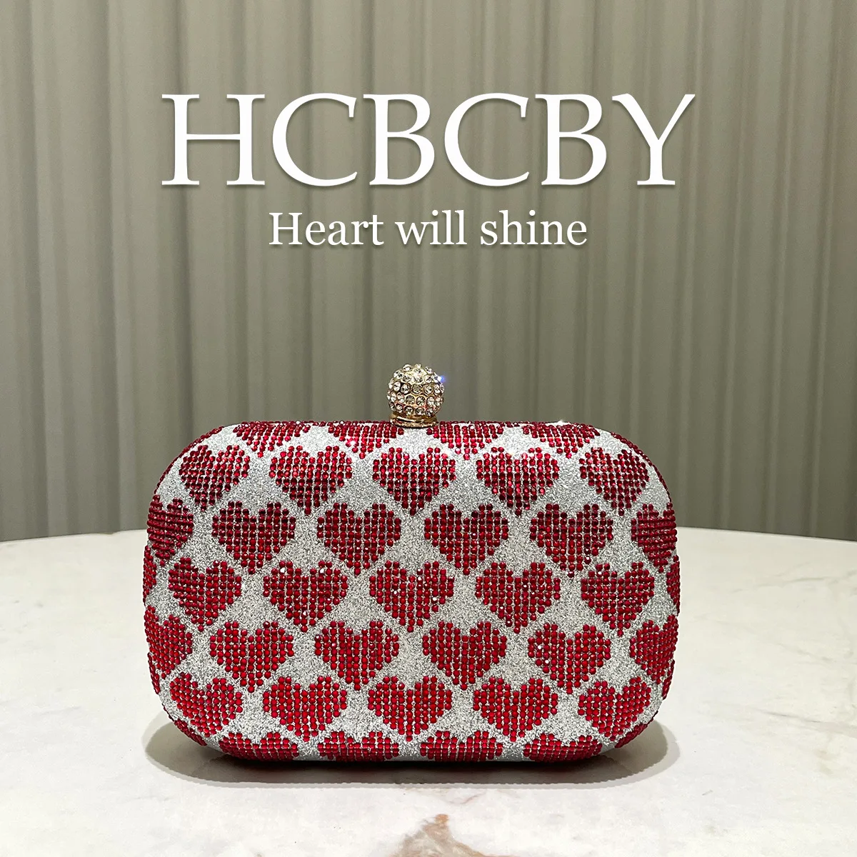 กระเป๋าถือทรงกล่องเล็กประดับคริสตัลสีเงินเงาวับ ดีไซน์โดดเด่น แฟชั่นสำหรับผู้หญิง เหมาะสำหรับงานเลี้ยงอาหารค่ำ