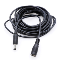 extension 5521 5.5*2.1 2.5mm Male Female 12V 24V Extension DC Power Cord Cable For CCTV connector plug LED Jack camera adapter