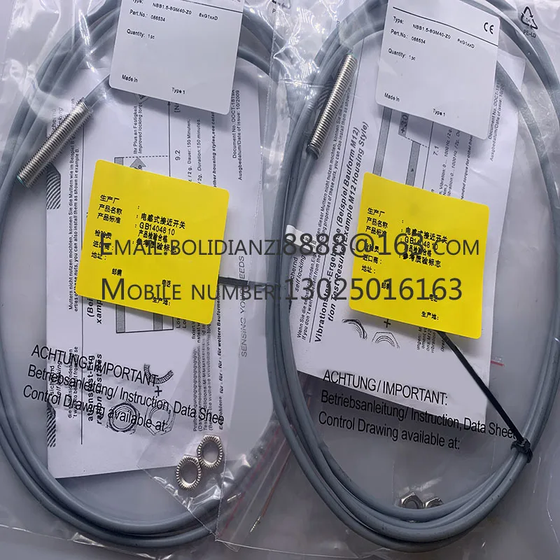 

NBB0.8-5GM25-E3 NBB1.5-8GM40-Z0 NBB1.5-8GM40-Z1 NBB2-12GM50-E3-Y NBB2-8GS40-E2-V1 Brand new original proximity switch sensor
