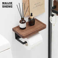 Toilet Tissue Roll Holders Wall Mount with Self  Screw for Small Items,Tissue Holder for Bathroom Kitchen Bedroom