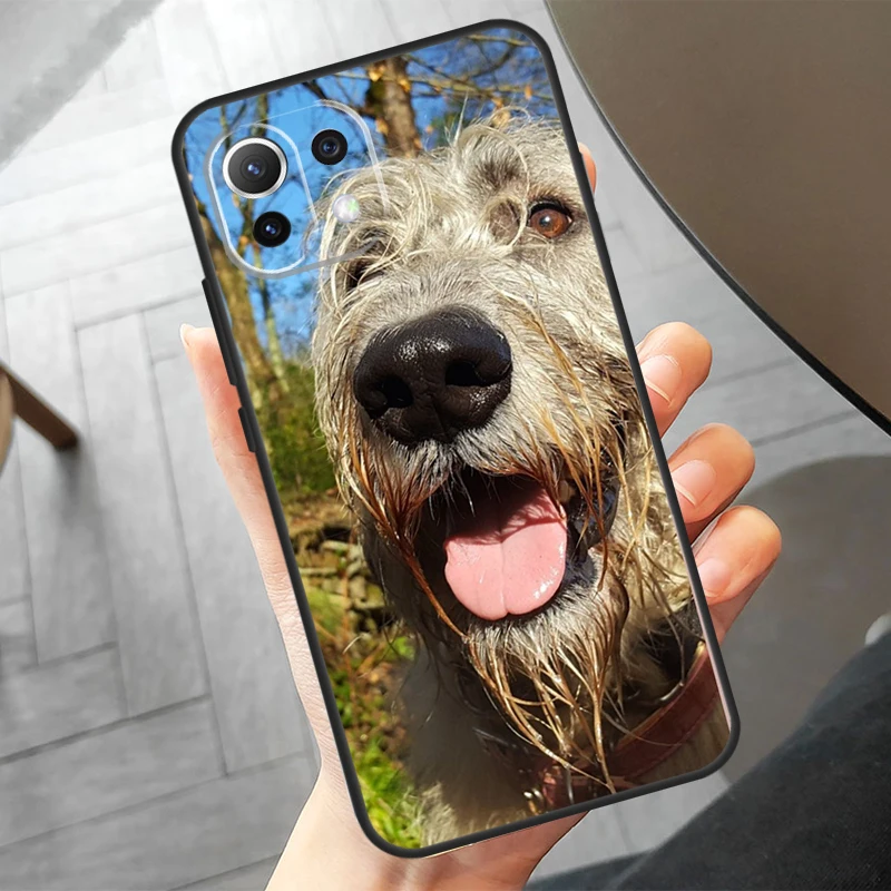 Irish Wolfhound Dog Case For Xiaomi 14 Ultra 11T 12T 13T Pro 12 13 Lite POCO F6 Pro M6 X3 X5 X6 M5s F3 F5 Cover