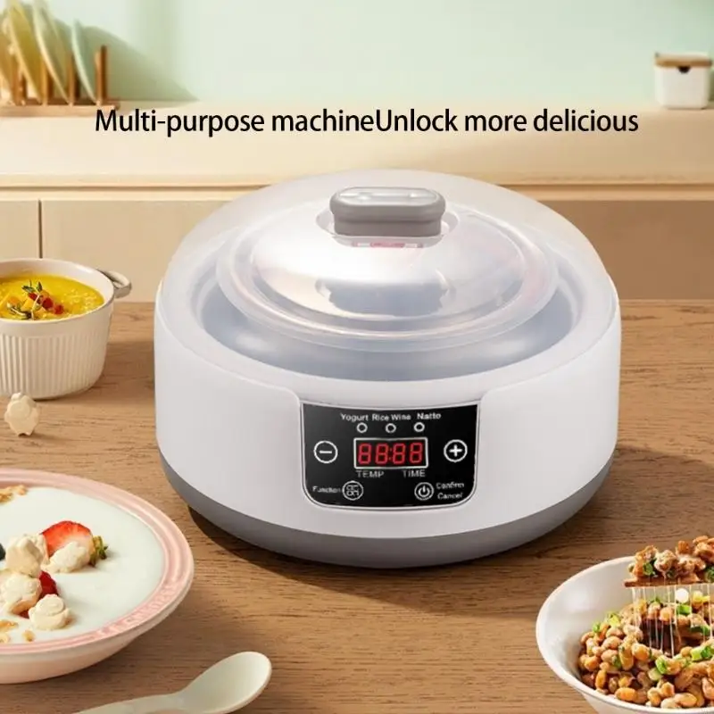 스테인레스 스틸 냄비 5 유리 항아리 자동 발효기 발효 기계 수제 나트 토