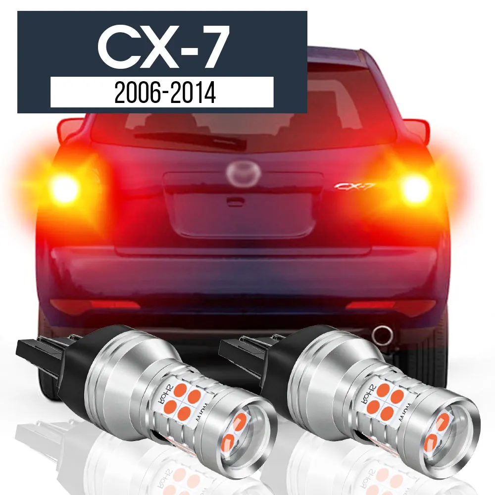 

2pcs LED Brake Light Lamp Canbus Accessories For Mazda CX-7 CX 7 CX7 ER 2006-2014 2007 2008 2009 2010 2011 2012 2013