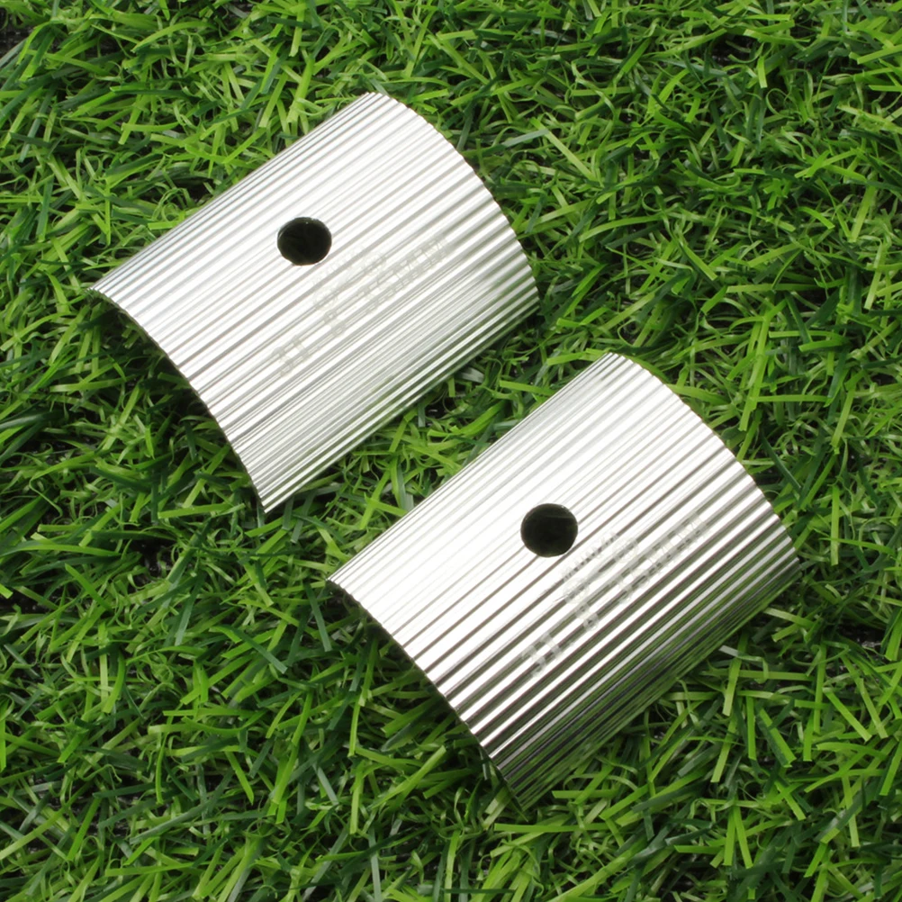 

2 Pcs Bike Aluminum Alloy Handlebar Adapter Stem Reducer for Oversize Handlebar Conversion Lightweight Stable
