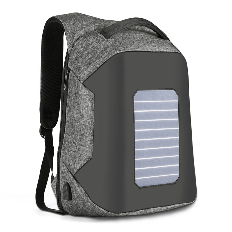 

Newly developed solar charging technology chargeable rainproof backpack solar panel backpack