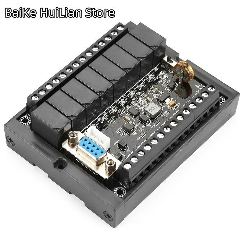 

PLC Industrial Control Board FX1N-20MR Programmable Relay Delay Module with Shell