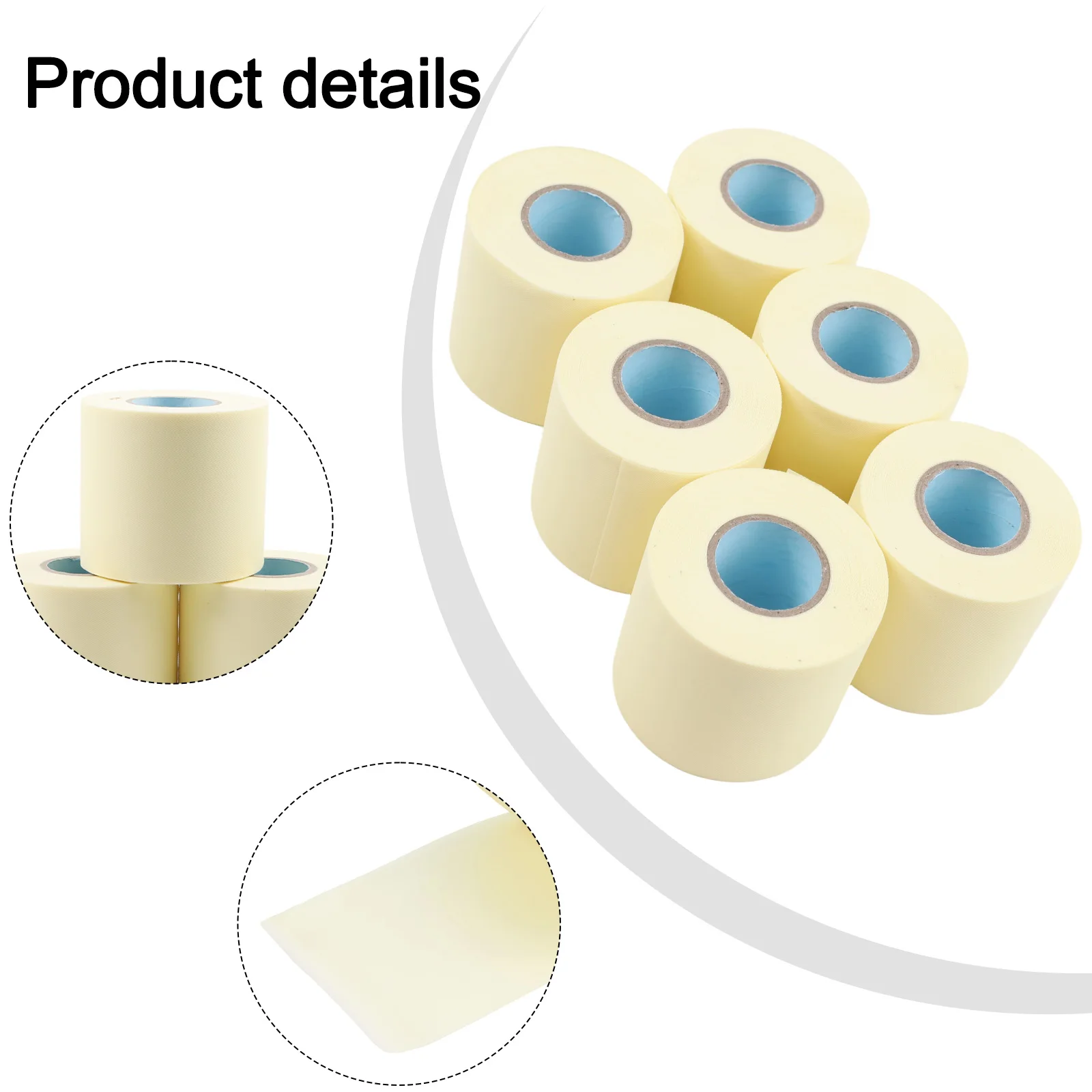 Bandage 6 Pieces Packaging Air Conditioning Tape Rubber Stretchable Design Excellent Adhesion  Bandage 6 Pieces
