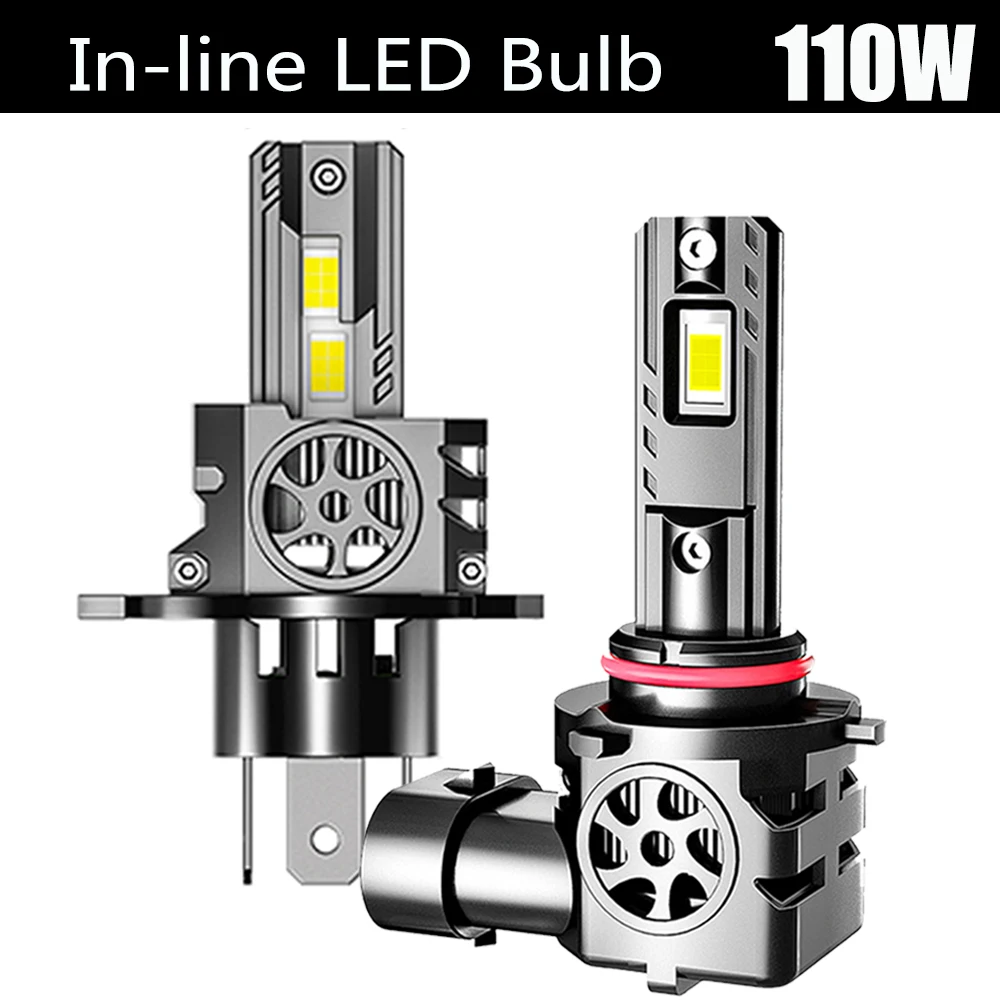 

H4 H11 LED Headlight Canbus 100W HB3 9005 6000K 12V LED Lights for Vehicles Fog Lamps Bulb High Power Car Lamp Mini Headlamp