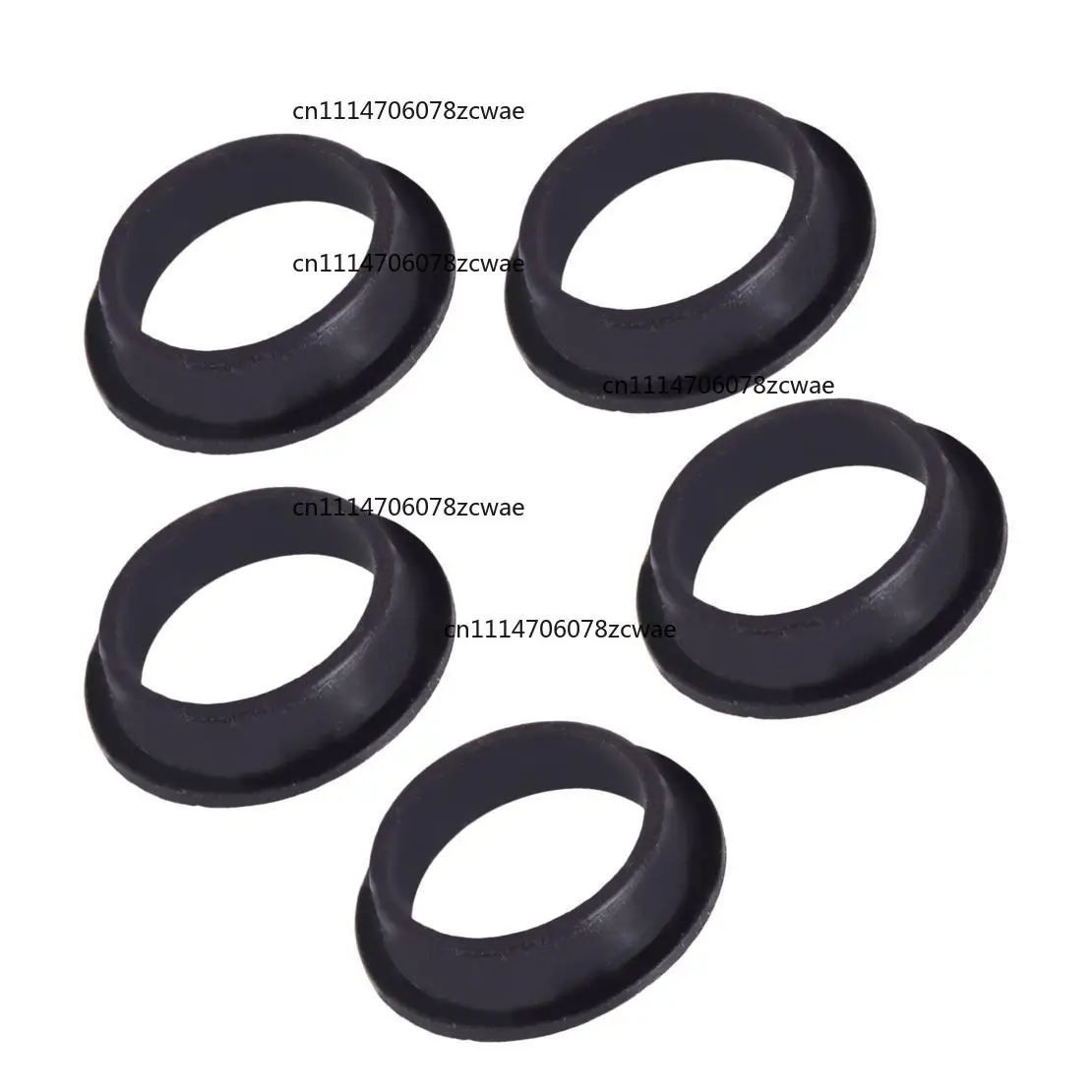 ZOCI-50Pcs Car Bumper Parking Sensor O-ring Rubber Black Fit For Tesla BMW 1127502 1127503 1048473 1048474 9261587 9261582