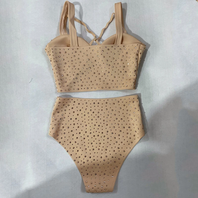 النساء القطب ملابس الرقص الجلد لهجة بيكيني السراويل ملهى ليلي بار Dancewear مثير جوجو راقصة الملابس لامعة عالية الخصر السراويل 2524 #3