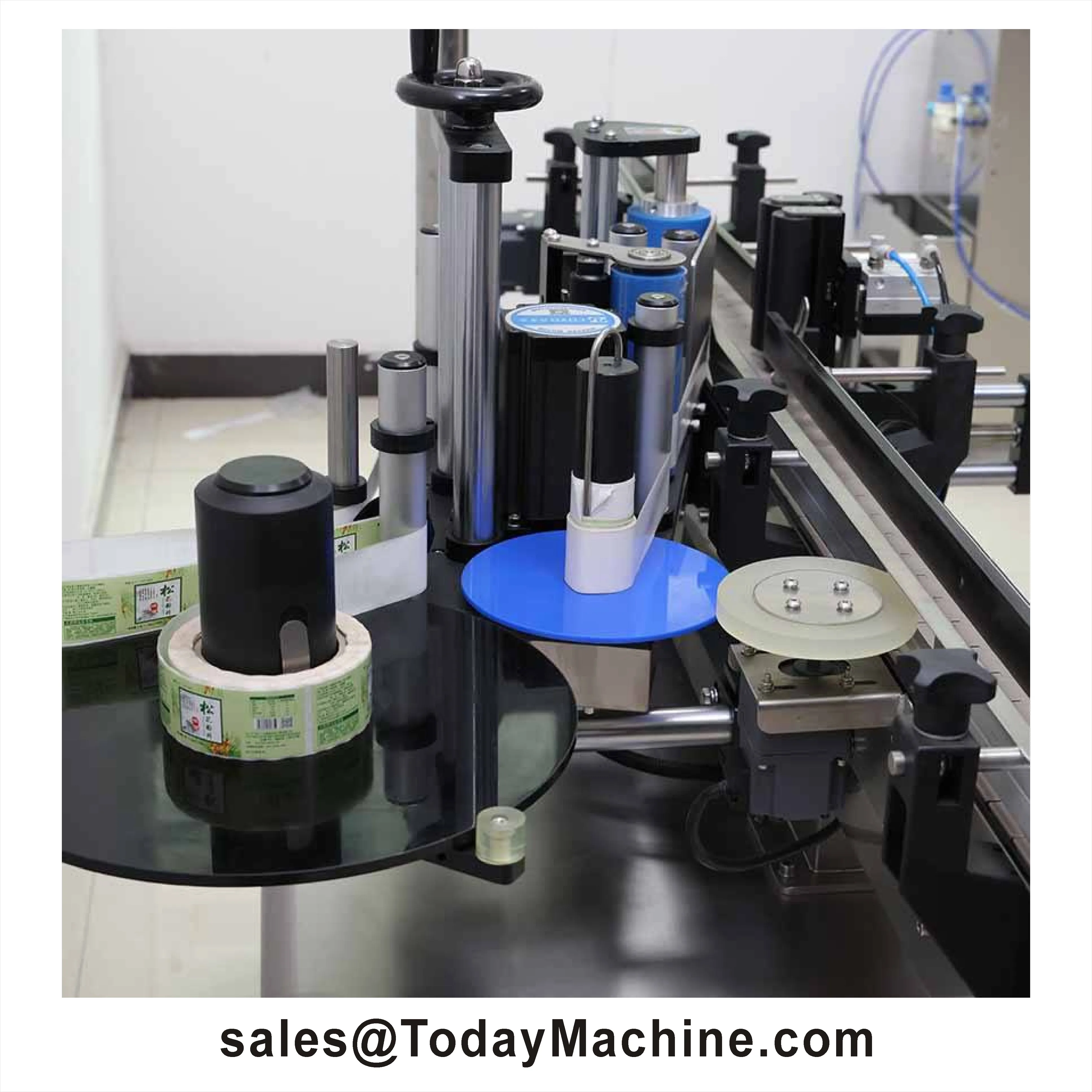 CE-certified Automatic Labeling Machine with High-precision Programmable Controller and Touchscreen Control