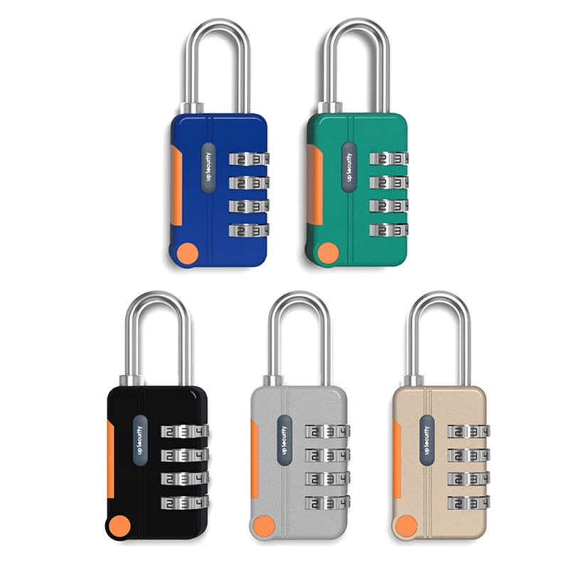 

4-Digit Combination Lock Baby Safe Home Cabinet Drawer Locks Anti-theft Zinc Alloy Padlock Travel Luggage Suitcase Lockers