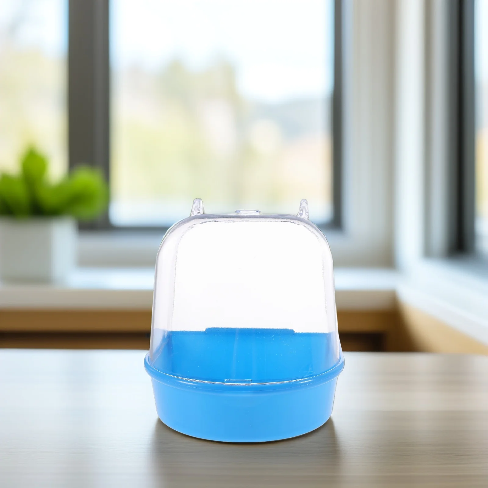 

Creative Parrot Bathing Box Premium ABS Bird Bath Basin for Cage Small Bird Bathtub Reusable Shower Container Parrot Bathing Tub