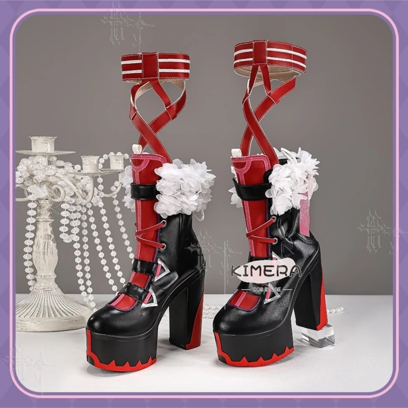 Neverness To Everness Shinku Custom Cosplay Boots Game Prop Footwear For Comic Con Anime Role Play Cos Shoes Accessories Party​ view 2
