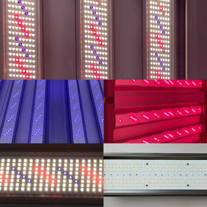 Intelligent led plant growth light full spectrum high power 1500w indoor plant light folding waterproof