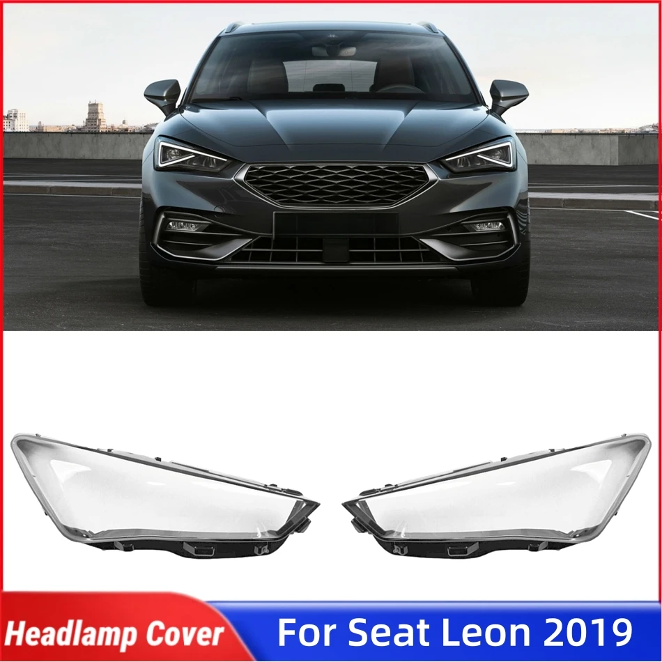 

Для Seat Leon 2019, запасные части для автомобиля, линза, корпус фары, абажур для передней фары автомобиля, крышка объектива, корпус фары