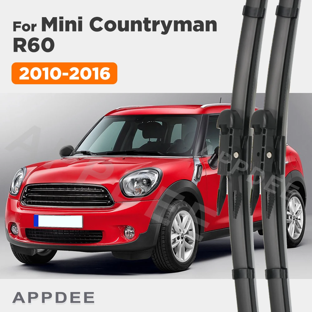 

APPDEE For Mini Countryman R60 2010-2016 2011 2012 2013 2014 2015 Wiper Front Wiper Blades Windscreen Window Brush 20"+19"