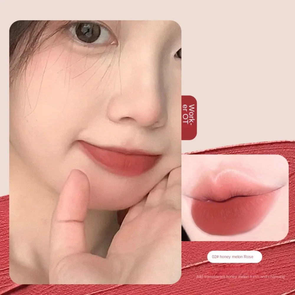 Air Mist Sensation Soft Air Mist rossetto Natural Waterproof Velvet Matte Lip Mud Lasting antiaderente Cup Dyed Lip Glaze Women