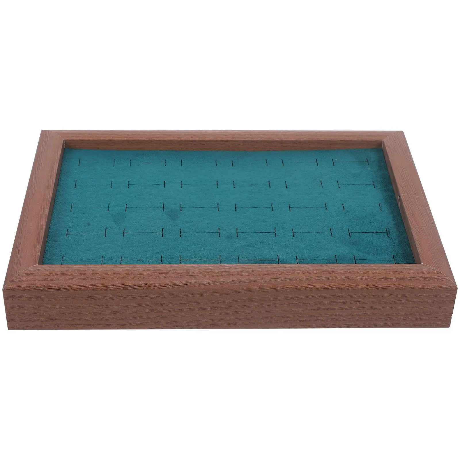 

Ring Box Divided Tray Display Jewelry Sponge Insert Mats Storage Holder for Necklace