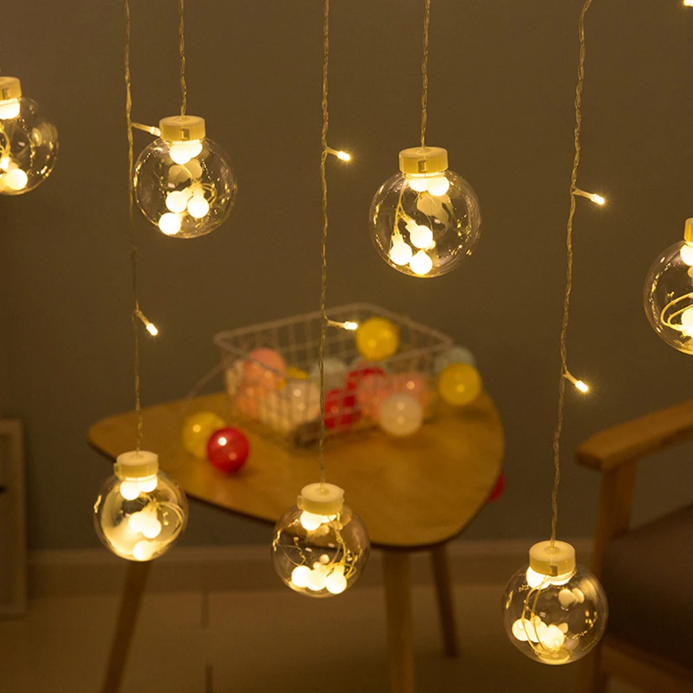 2.5 Meters Led String Lights Warm Fairy Rope Lights Eu Plug Long Lasting Low Power Consumption Decorations For