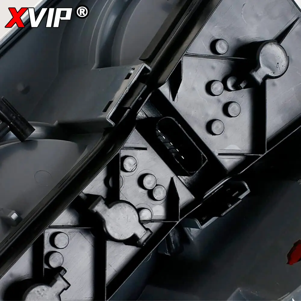 XVIP الجانب الأيسر الضوء الخلفي أحمر/أسود الفرامل الخلفية LED مصباح أضواء الإشارة لاند روفر رينج روفر رواج L322 02-09 نسخة الاتحاد الأوروبي/الولايات المتحدة الأمريكية