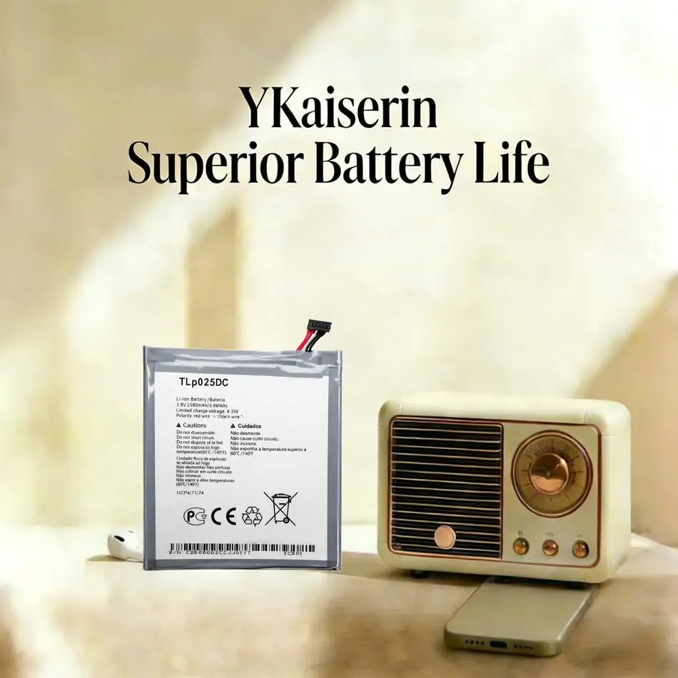 Аккумулятор для мобильного телефона 2580 мАч TLP025DC TLp025D2 для Alcatel Pixi 4 6.0 OT 9001A 9001X 9001D 8050D OT-8050