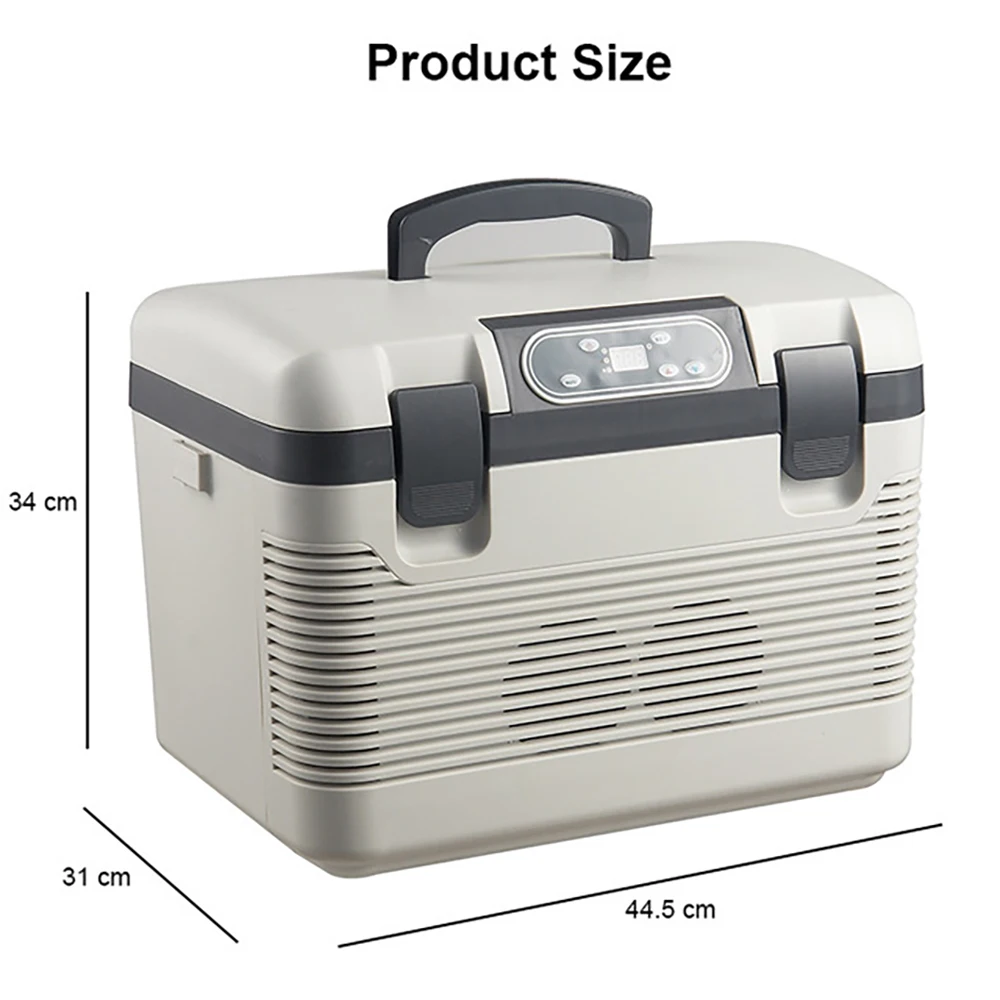 19L Thermoelectic Cooler and  Warmer Freezer AC DC12V Portable Mini Fridge Camping  Car Refrigerator Car Fridge Cooler Box