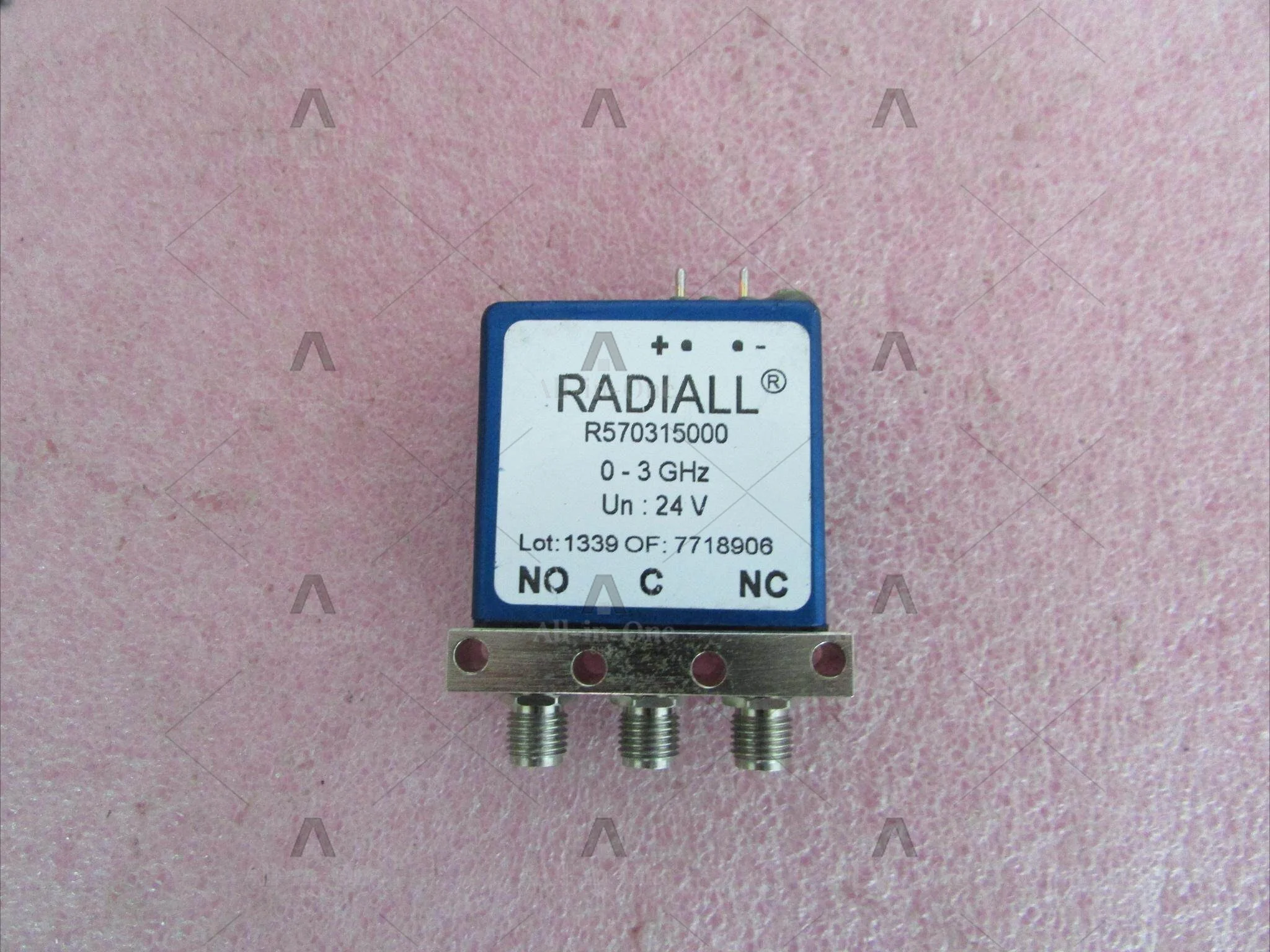 For R570432000 DC-18GHz 12V SPDT RF Mechanical Coaxial Switch