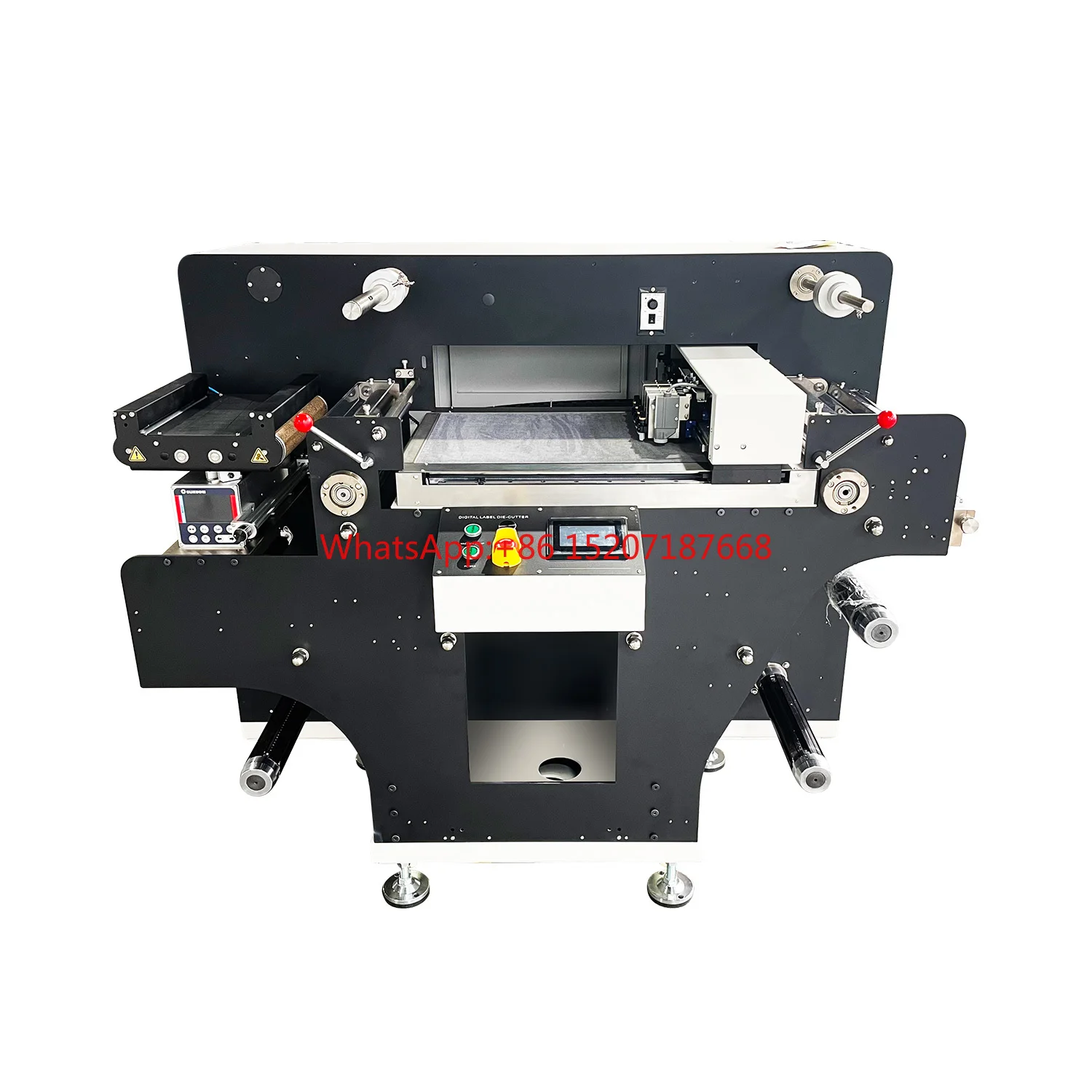 

VR320X vinyl sticker die cutting machine roll label cutter rotary cutting machine