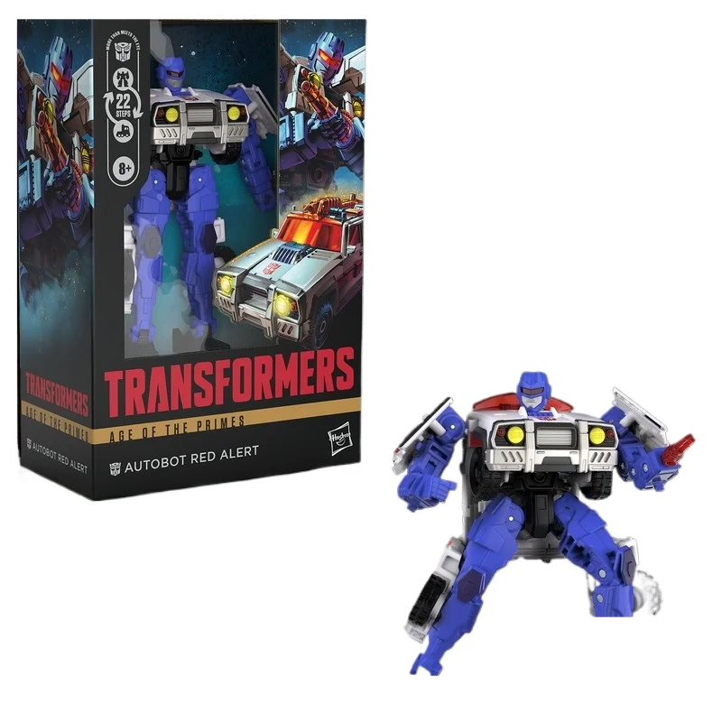 

【In Stock】Hasbro Tianzun Generation Voyager Class V Class Thunder Fleet Red Alert Action Figure Animation Model Toy Gift