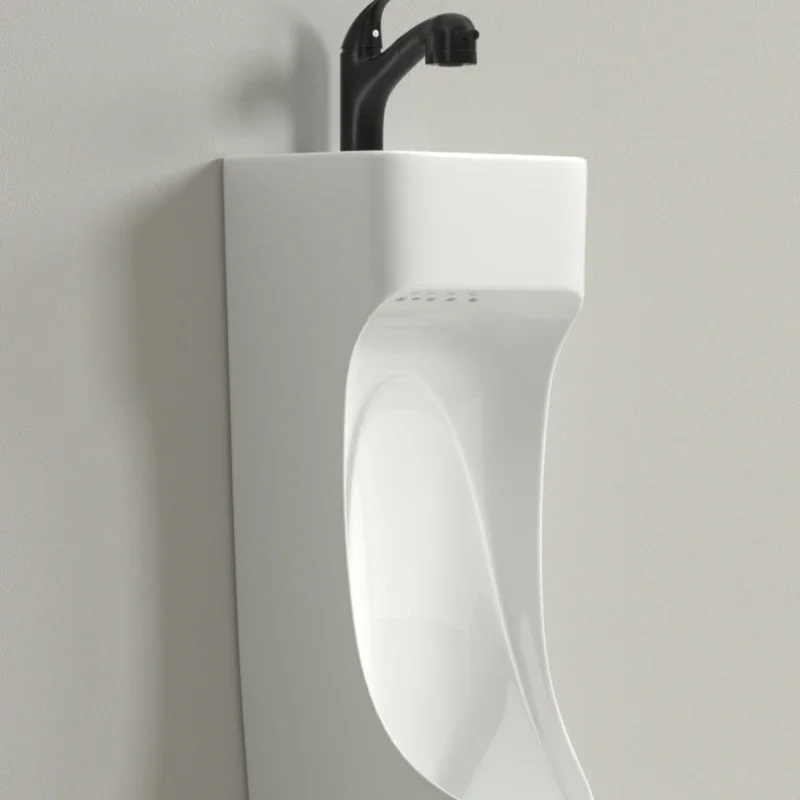 

Integrated washbasin intelligent automatic induction wall-mounted men's urinal household ceramics