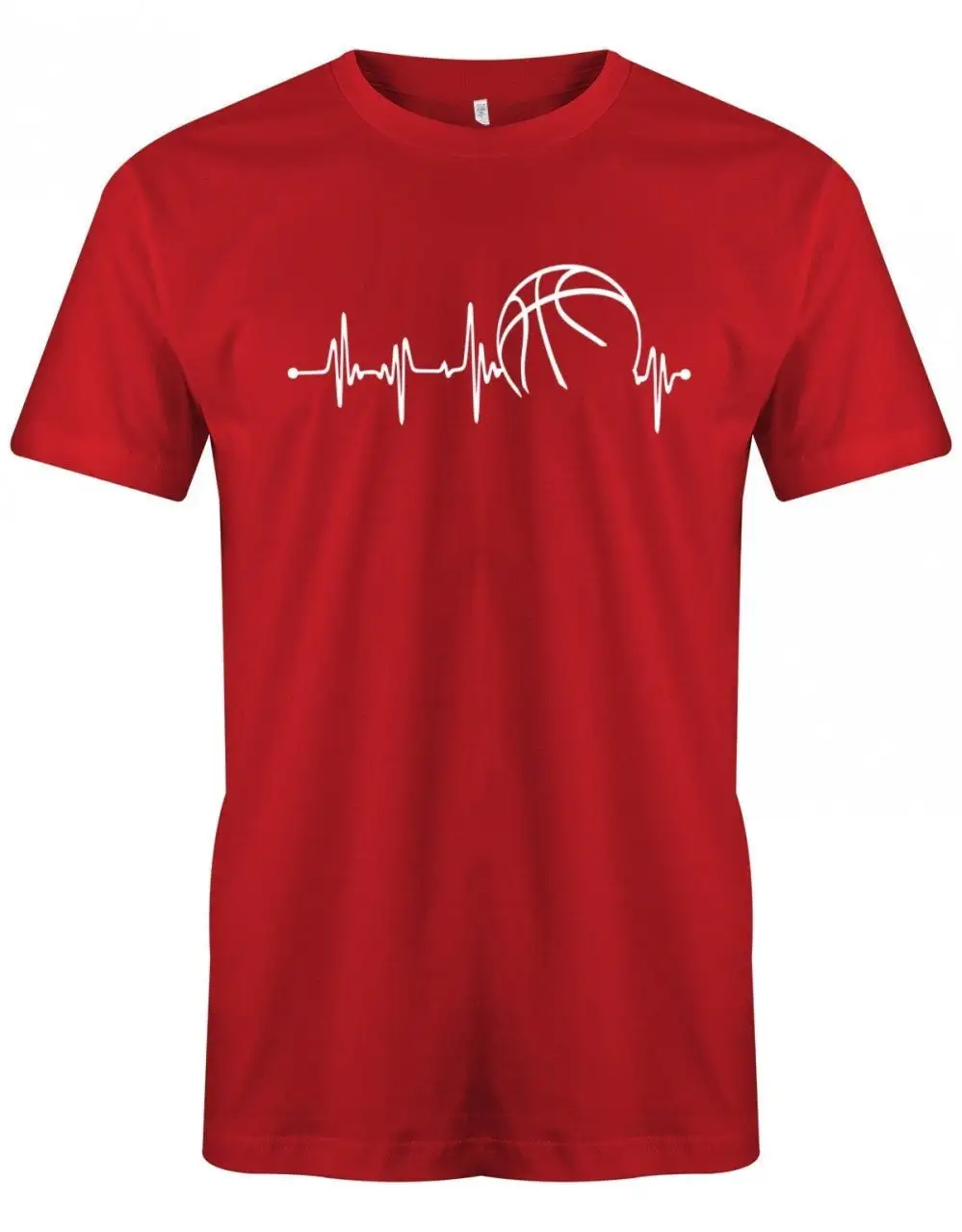 

Basketball T Shirt Herzschlag Geschenkidee Für Basketballer