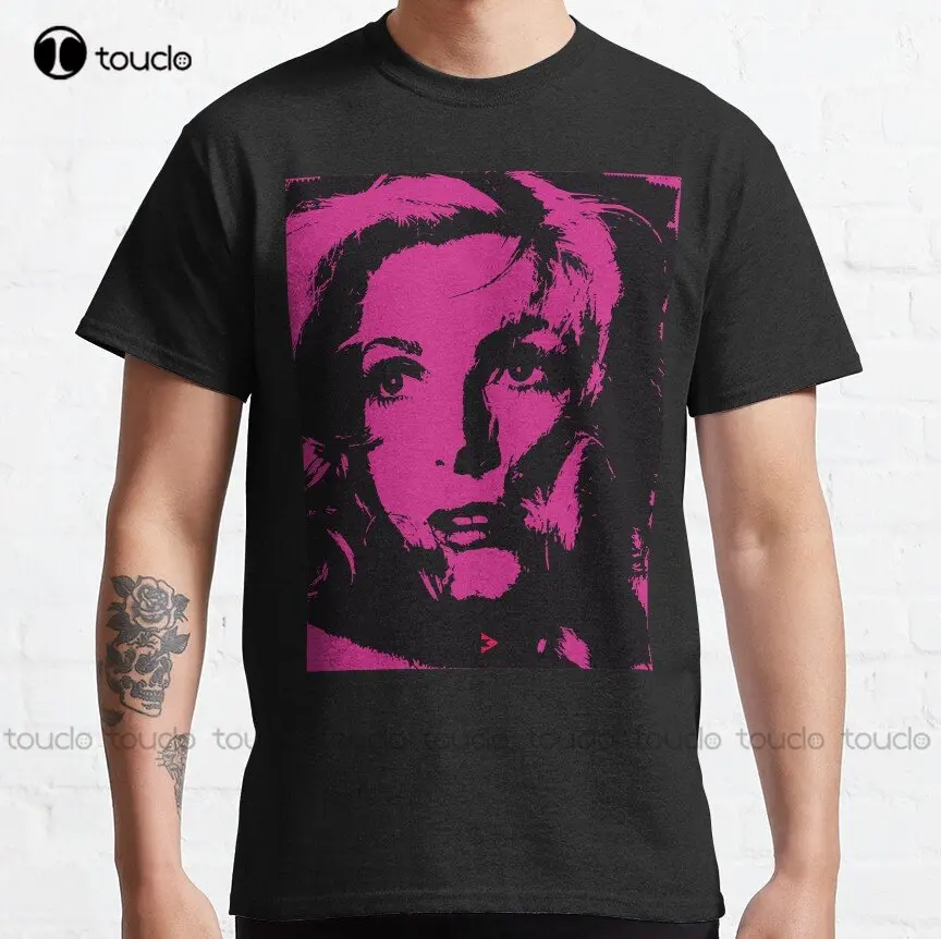 Catherine Deneuve Classic T-Shirt Custom Aldult Teen Unisex Digital Printing Tee Shirts Funny Art Streetwear Cartoon Tee Xs-5Xl