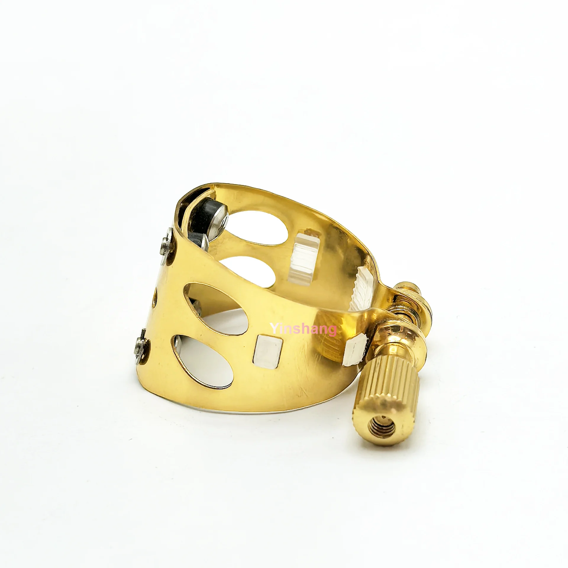 1Pcs Six‑Space Ligature Clip For Eb Alto Saxophone Mouthpiece Fastener Woodwind Repair Part