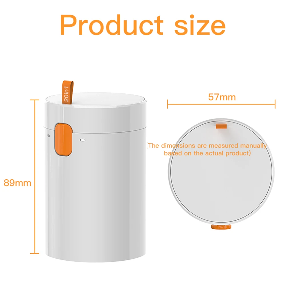 20-in-1-Kopfhörer-Reinigungsset Staub dichtes Reinigungs set für digitale Geräte mit Aufbewahrung sbox, arbeits sparend für Ohrhörer-Kamera monitor