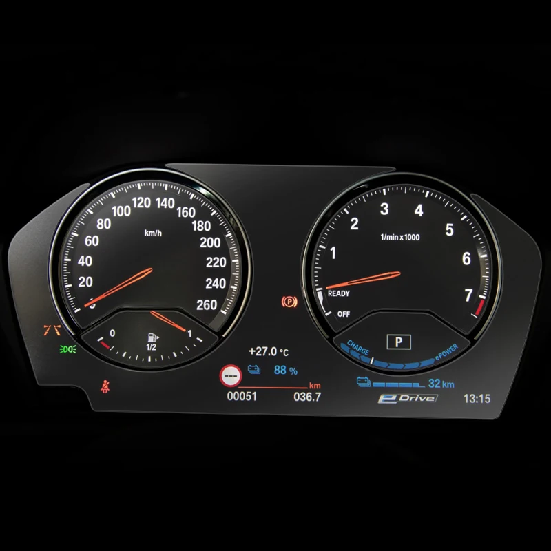 Car GPS Navigation Screen Film For BMW X1 X2 F48 F39 2020-Present TPU Dashboard Display Film Glass Screen Sticker Auto Accessory