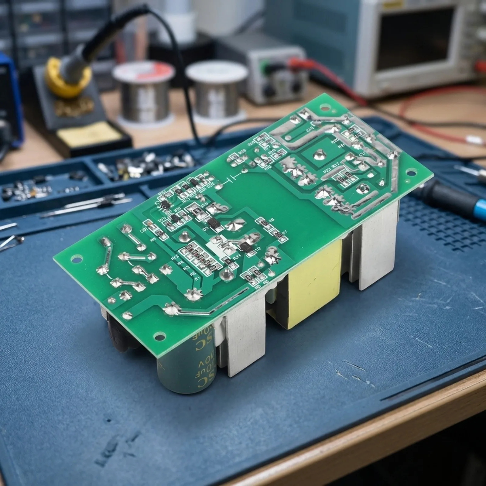 15V 10A Battery Charging Circuit Board for 12V Sealed Acid Batteries with Auto Overcharge Undercharge Protection
