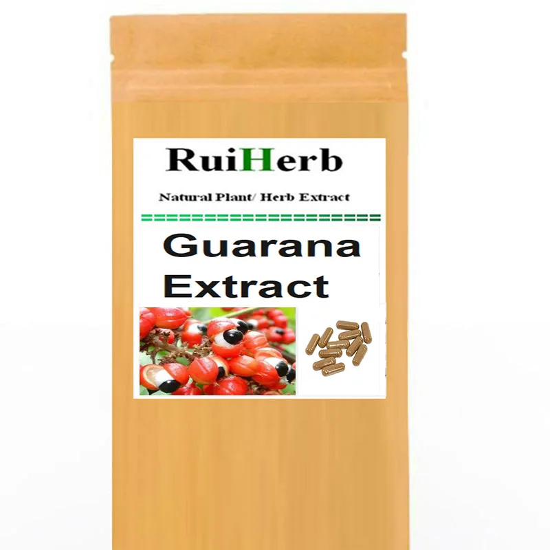 

Natural Guarana Extract 500mg Capsules Weight Loss Fatigue Energy
