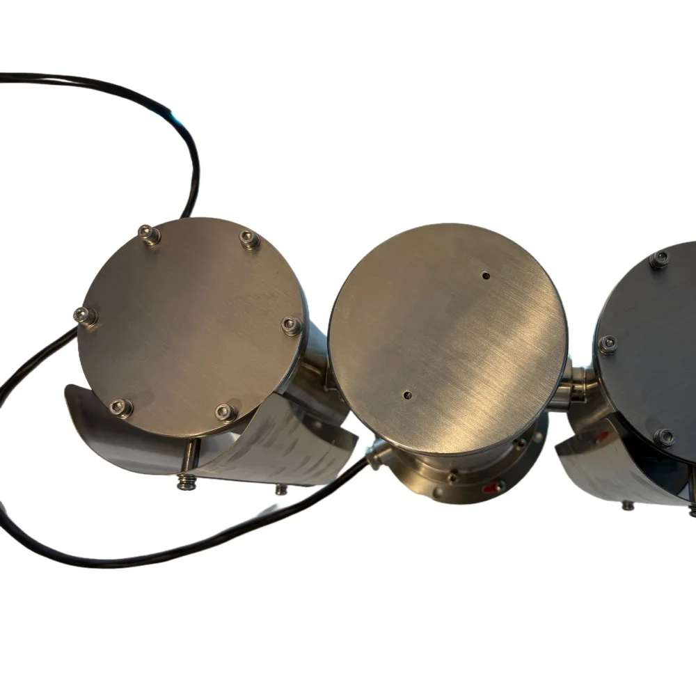 كاميرا IP شبكية PTZ مقاومة للانفجار مع رؤية ليلية، تطبيق داخلي وخارجي، خيارات تخزين بيانات بطاقة Poe Network NVR SD