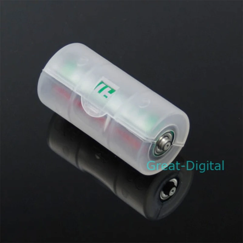2x Bộ chuyển đổi pin cỡ AA sang cho vỏ