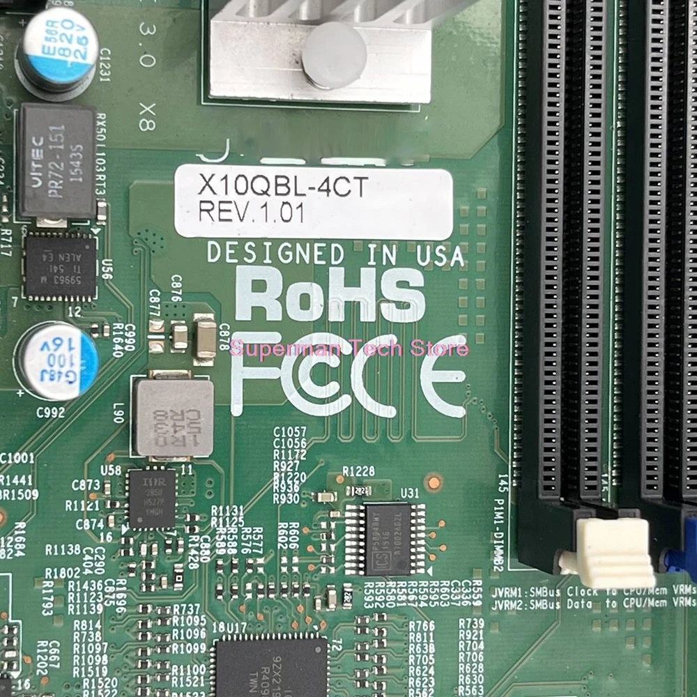 

E7-4800 v4/v3 E7-8800 v4/v3 10GBase-T Ports (LGA2011) DDR4 Quad Socket R3 For Supermicro Server Motherboard X10QBL-4CT