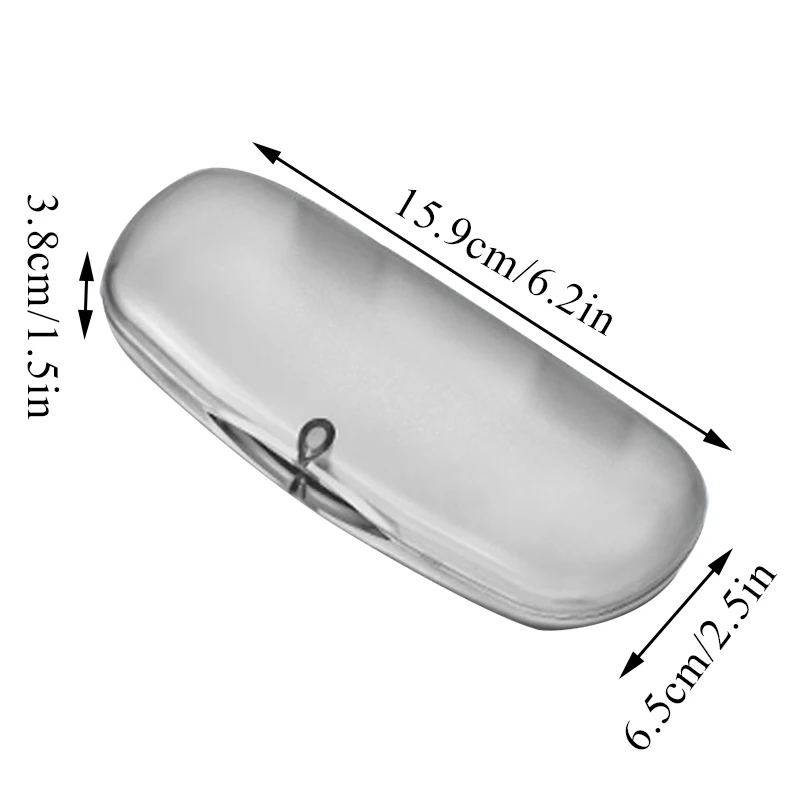 Transparent Portable Glasses Cases Waterproof Plastic Glasses Box Hard Reading Glasses Case Shell Case Sunglasses Protector Box